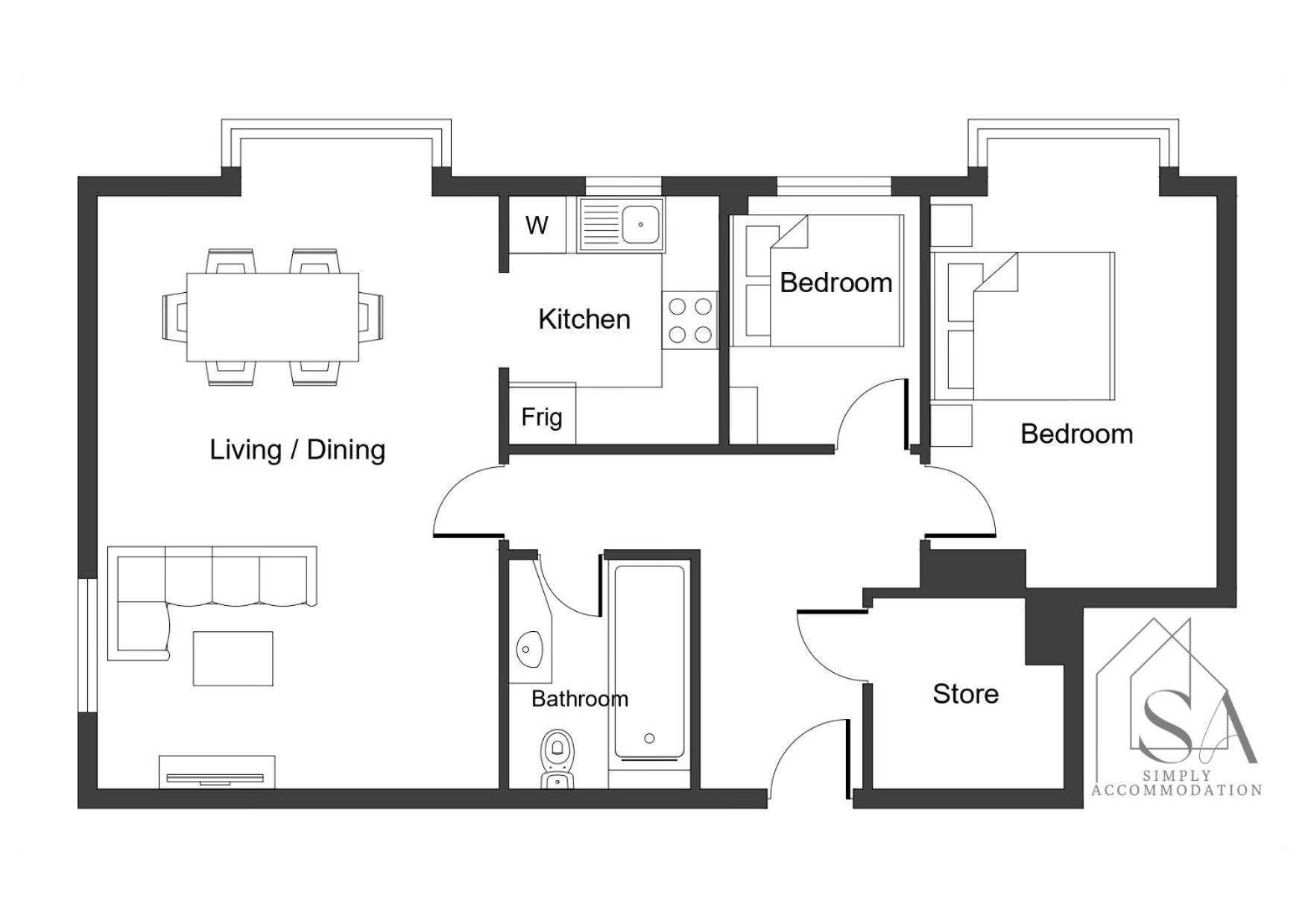 Stylish 2Br Flat - 2 Free Parking Spaces - Near Lgw Airport Кролей Экстерьер фото
